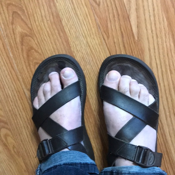 chaco leather z sandal